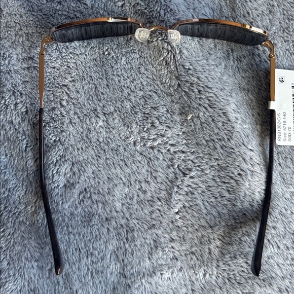 rag & bone 57mm Square Sunglasses in Rose Gold NWT main image 5